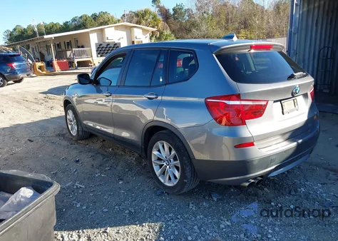 2014 BMW X3 xDrive28I from USA, damaged, VIN 5UXWX9C57E0D37467
